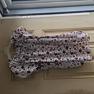 Loft Flowy Cap Sleve Top